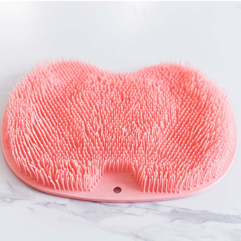 Massage Bath Brush Bathroom Non-slip Bath Mat Back Massage Brush Silicone Suction Cup Foot Rub Pad Body Cleaning Bathing Tool - Image 10