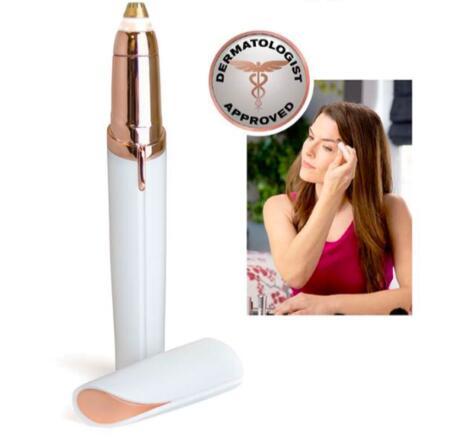 Eyebrow Epilator Maquiagem Profissional Completa Trymer Do Brwi Eye Brow Trimmer For Rasoir Visage Femme Make Up Eye Brow Shaper - Image 9