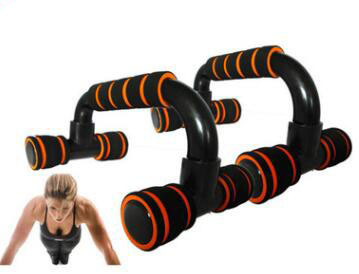 H-shaped Push-up Stand Sponge Hand Grip ABS Fitness Chest Training Grip Bar Fitness Exercise Trainer - Image 7