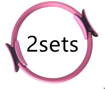 Yoga Fitness Pilates Ring Women Girls Circle Magic Dual Exercise Home Gym Workout Sports Lose Weight Body Resistance - Image 2