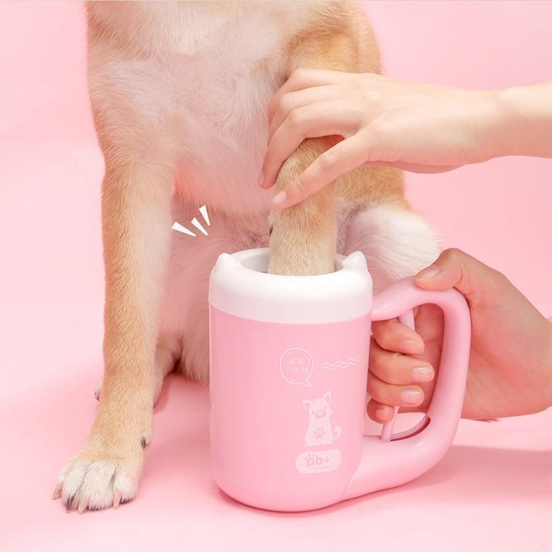 Pet Cat Dog Foot Clean Cup Cleaning Tool Silicone Washing Brush Paw Washer - Image 2
