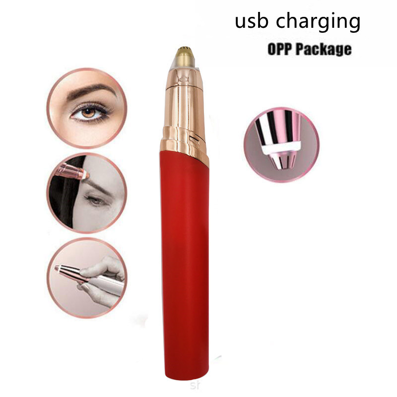 Eyebrow Epilator Maquiagem Profissional Completa Trymer Do Brwi Eye Brow Trimmer For Rasoir Visage Femme Make Up Eye Brow Shaper - Image 5
