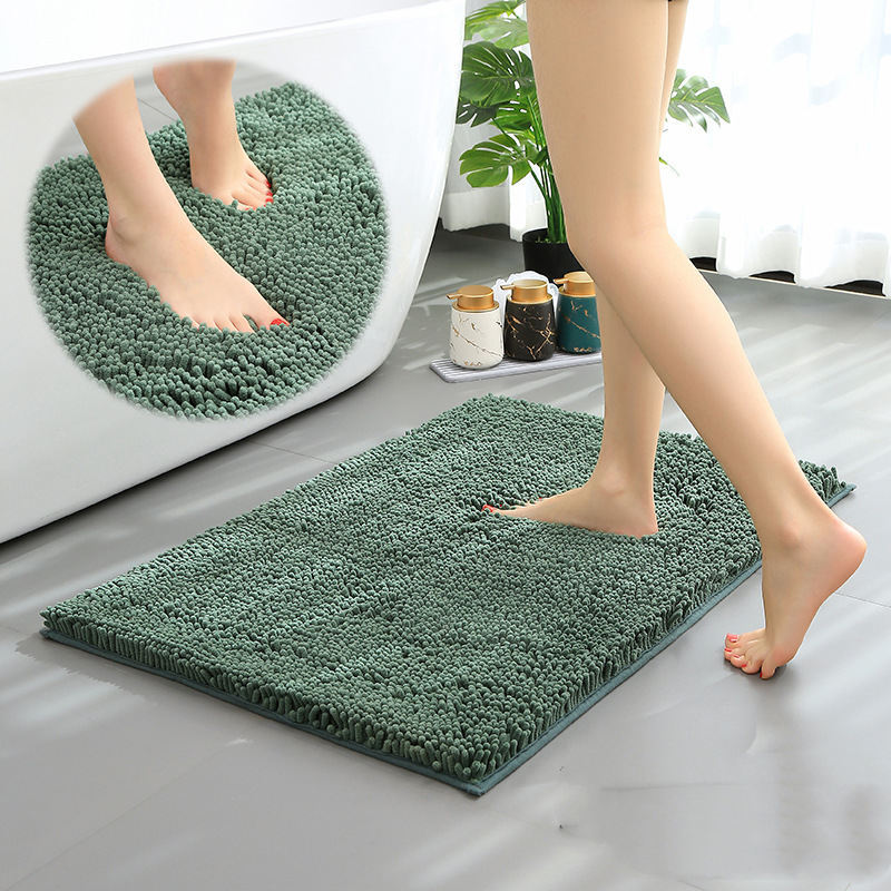 Encrypted Chenille Mats Door Absorbent Bedroom Carpet Bathroom - Image 2