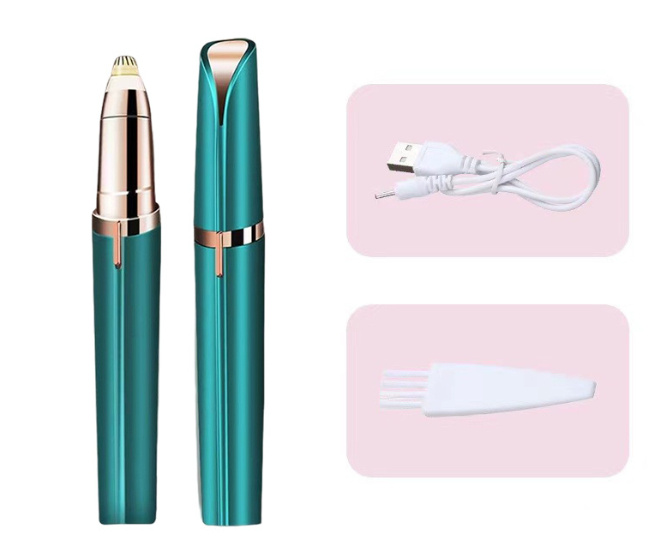 Eyebrow Epilator Maquiagem Profissional Completa Trymer Do Brwi Eye Brow Trimmer For Rasoir Visage Femme Make Up Eye Brow Shaper - Image 2