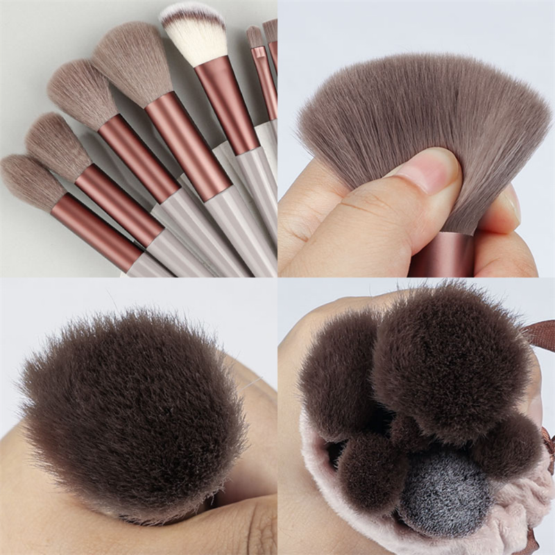 13Pcs Makeup Brush Set Make Up Concealer Brush Blush Powder Brush Eye Shadow Highlighter Foundation Brush Cosmetic Beauty Tools - Image 9