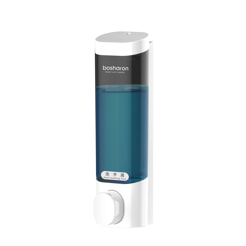 Wall-mounted No Punch Three-head Soap Dispenser Hotel Guesthouse House - Image 5