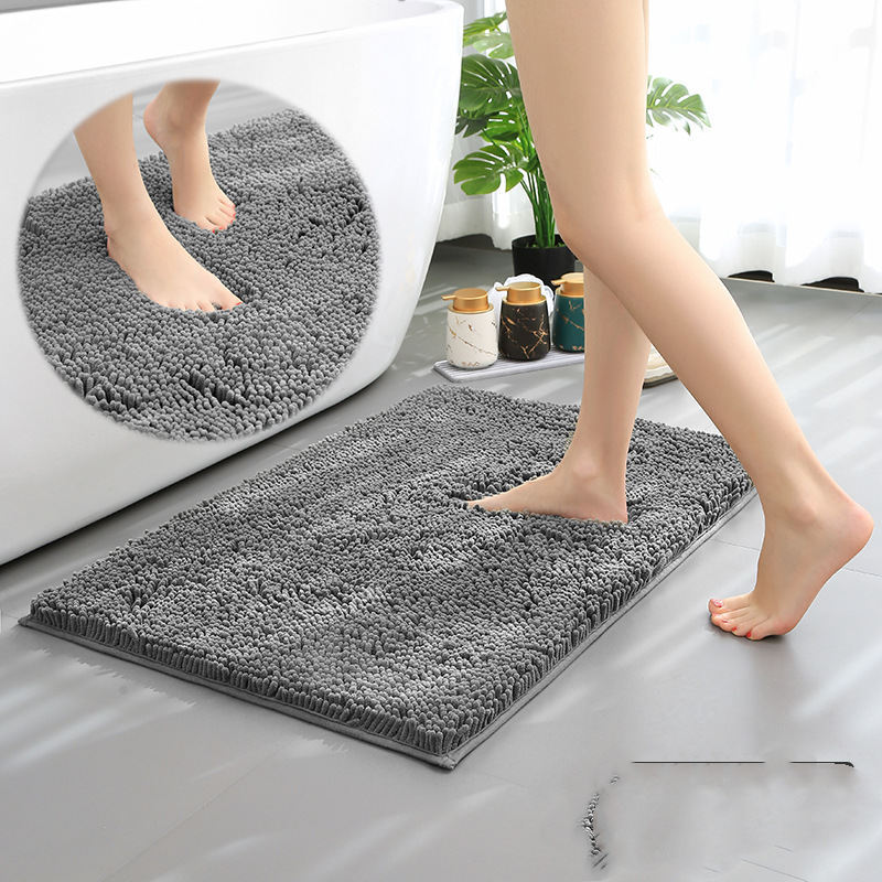 Encrypted Chenille Mats Door Absorbent Bedroom Carpet Bathroom - Image 7