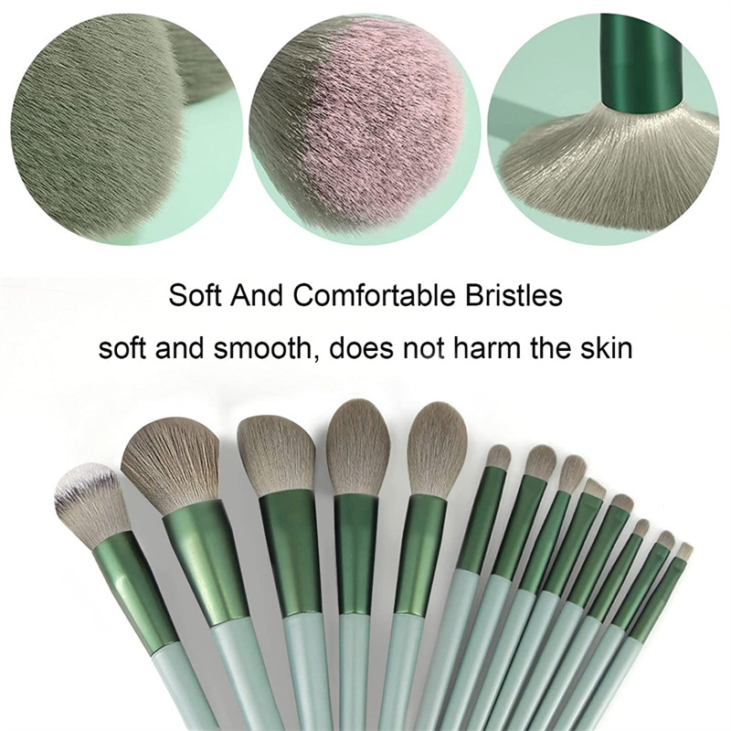 13Pcs Makeup Brush Set Make Up Concealer Brush Blush Powder Brush Eye Shadow Highlighter Foundation Brush Cosmetic Beauty Tools - Image 8