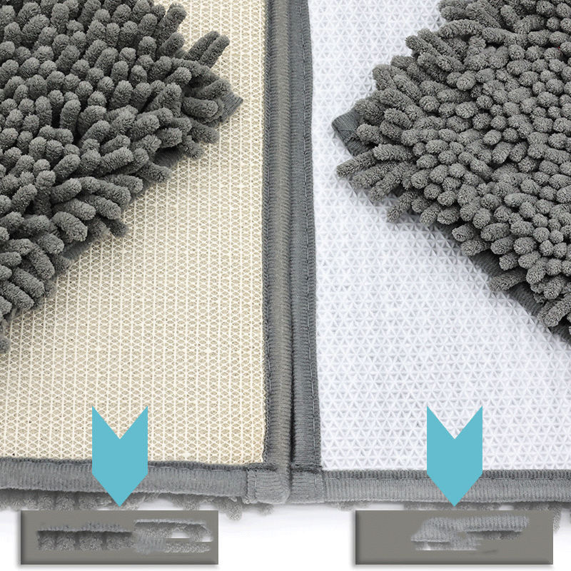 Encrypted Chenille Mats Door Absorbent Bedroom Carpet Bathroom - Image 6