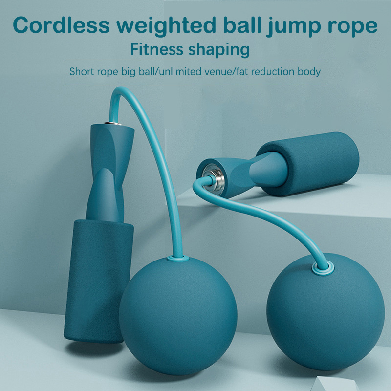Weighted Cordless Jump Rope For Effective Fitness Training - Perfect For Indoor And Outdoor Workouts Training Jump Rope Set Fitness Jump Ropes And Silicone Handles For Women Men Kids - Image 6