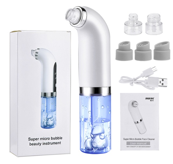 Blackhead Remover Pore Vacuum Cleaner Upgraded Blackhead Vacuum Rechargeable Face Vacuum Comedone Extractor Tool For Blackhead - Image 4